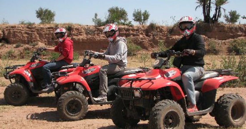 Half day in Marrakech for Quad & Buggy tours