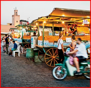 Marrakech Scooter guide, Marrakech biking tour